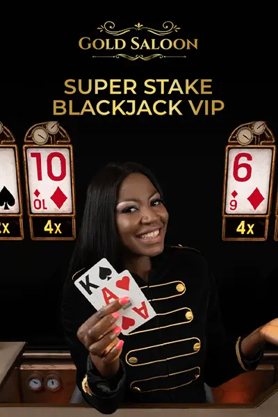 Tischspiel: Gold Saloon Super Stake Blackjack